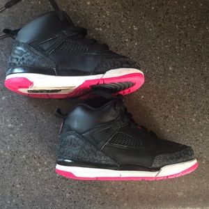 Toddler girl spizike jordans